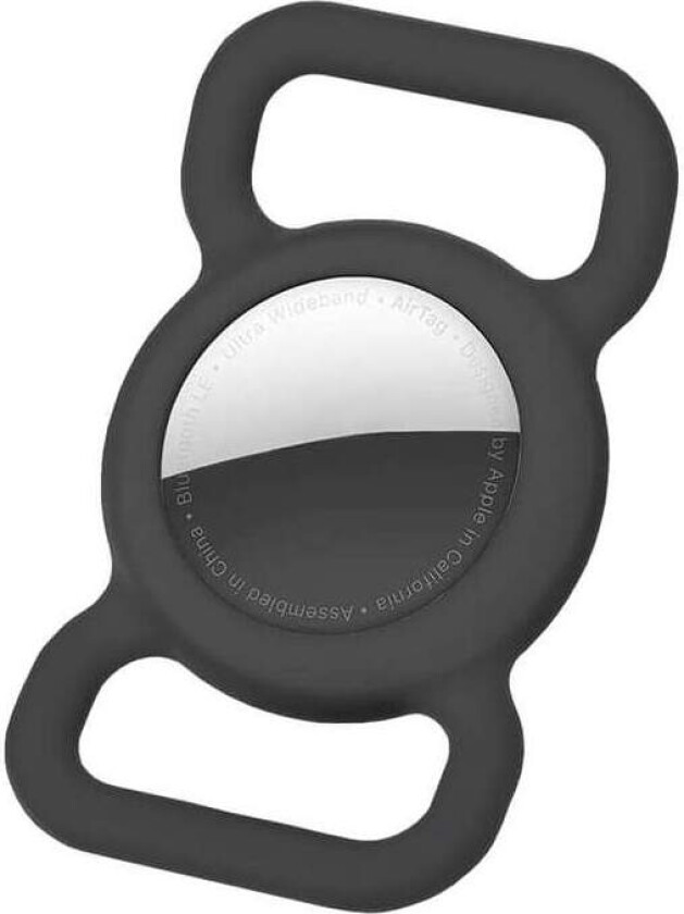 RAPTIC Collar AirTag Holder Svart