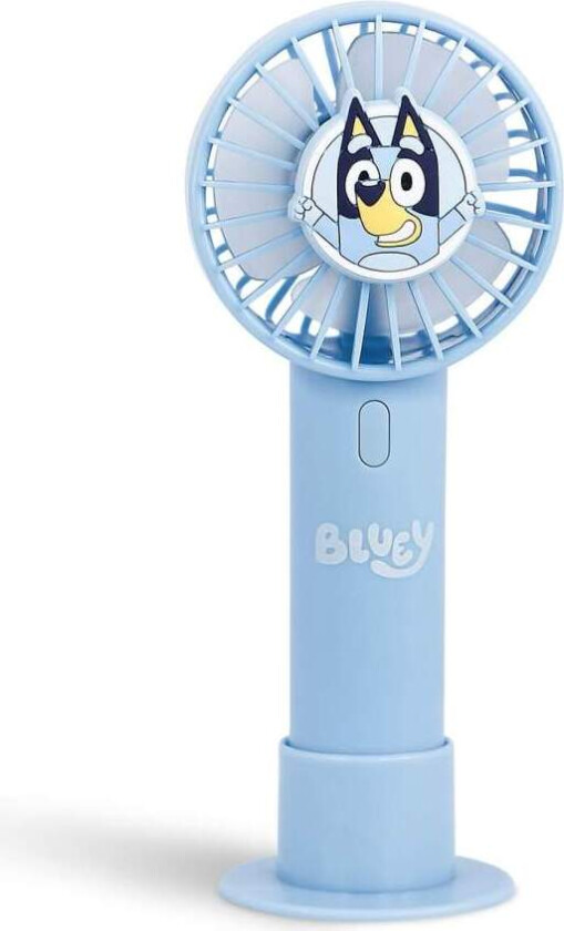 BLUEY Mini Fan Håndholdt med 3D-karakter