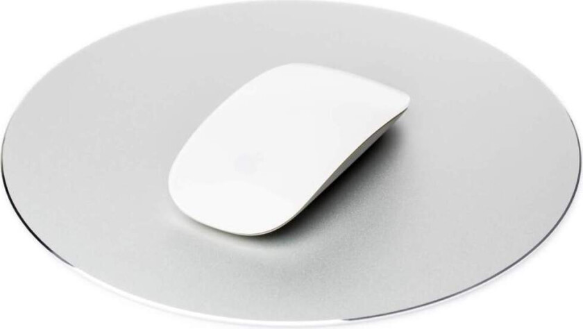 DESIRE2 Musematte Premium Aluminium Rund Sølv