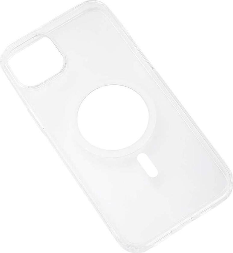 GEAR Bakdeksel Transparent TPU iPhone 14 Plus 6,7" MagSeries