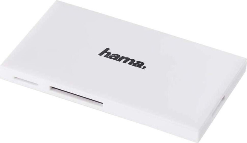 HAMA Kortleser USB 3.0 Multi SD/Micro/CF/MS Hvit