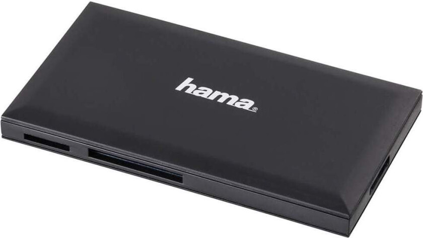 HAMA Kortleser USB 3.0 Multi SD/microSD/CF/MS Sort