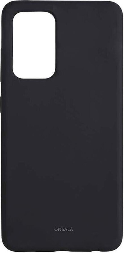ONSALA Mobildeksel Silikon Sort Samsung A52/A52s 4G/5G