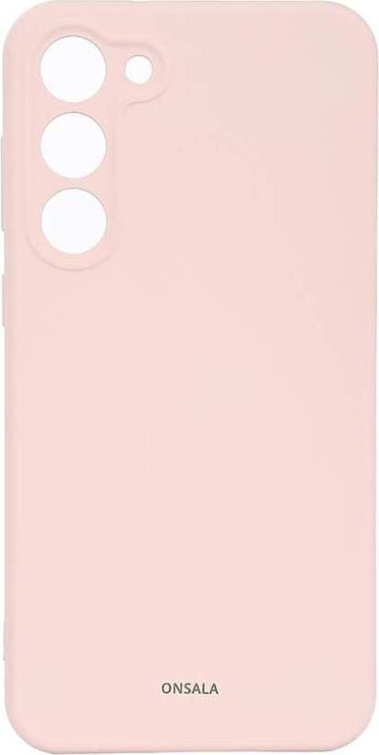 ONSALA Bakdeksel Silikon Samsung S23+ 5G krittrosa