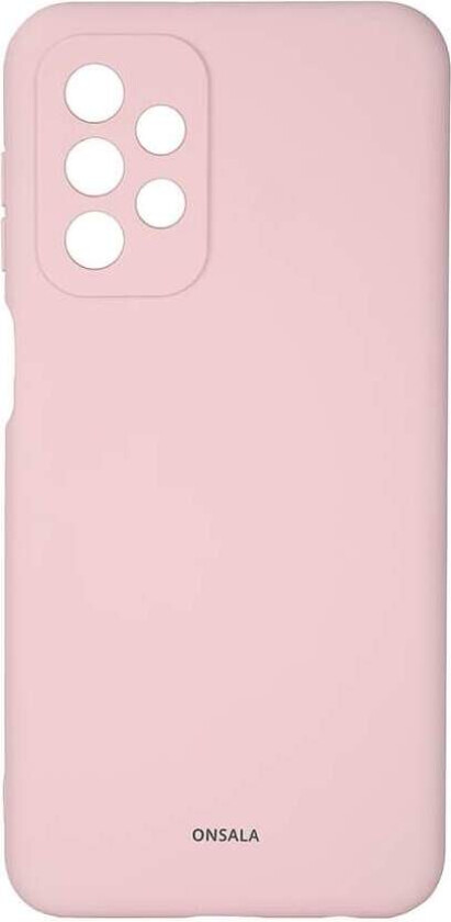 ONSALA Bakdeksel Silikon Samsung A23 5G Kritt Rosa