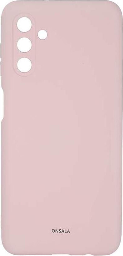 ONSALA Bakdeksel Silikon Samsung A13 5G / A04s krittrosa