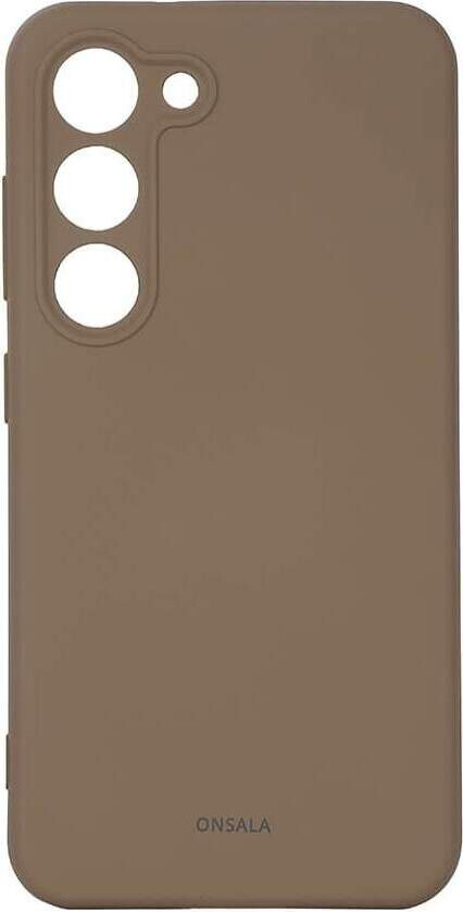 ONSALA Bakdeksel Silikon Samsung S23 5G Sommersand