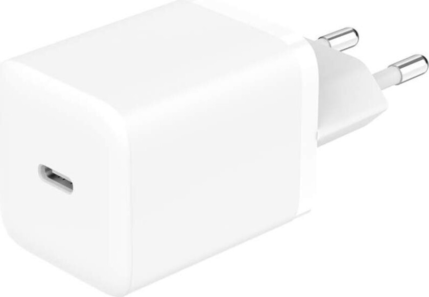 GEAR Lader 220V 1xUSB-C PD/PPS 45W GaN Hvit