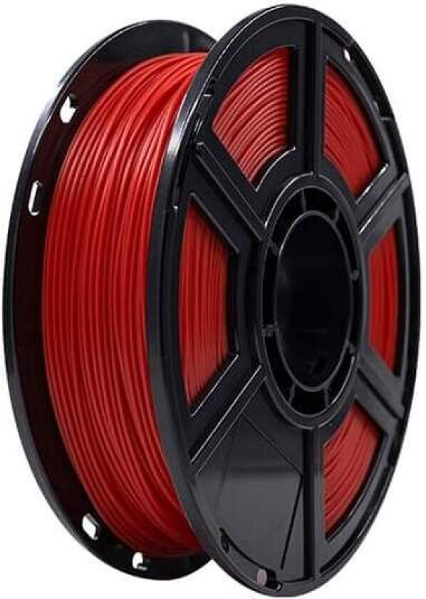 FLASHFORGE PLA Silke 500g Rød 3D-utskriftsfilament