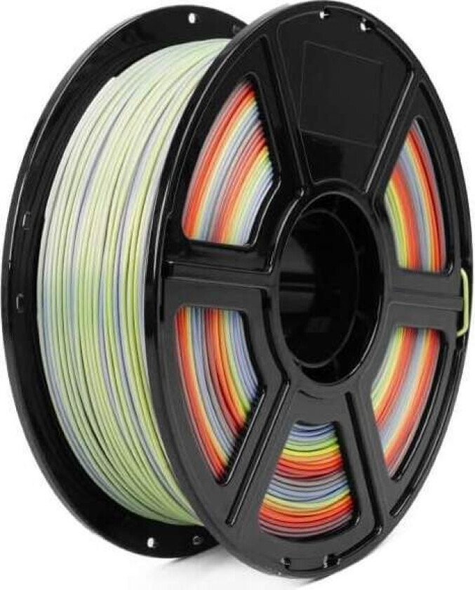 FLASHFORGE PLA Silke 1000g Rainbow 3D Printing Filament