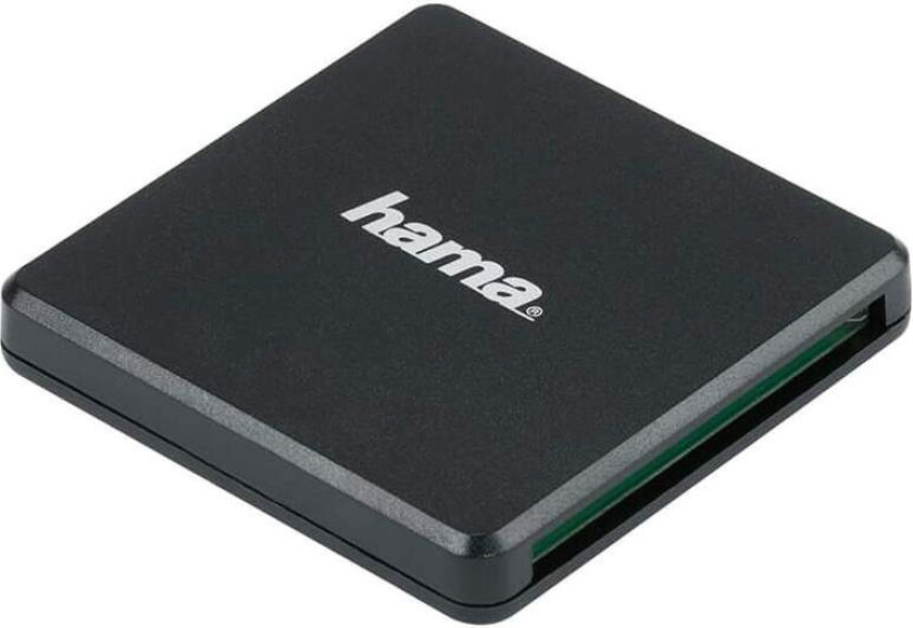 HAMA Kortleser USB 3.0 Multi SD/microSD/CF Svart
