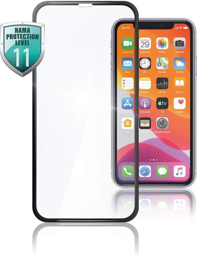 HAMA Heldeksel i herdet glass iPhone 11 Pro Max / XS Max