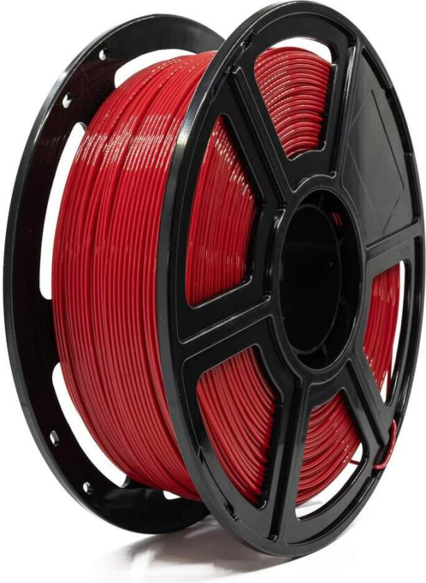 FLASHFORGE PLA-A 1000g Filament Transparent Rød