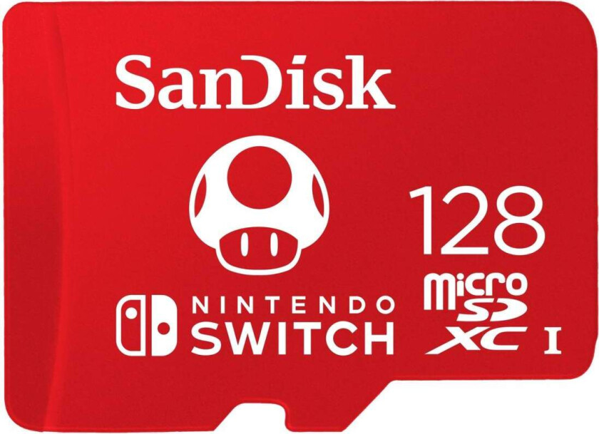 SANDISK MicroSDXC Nintendo Switch 128GB UHS-I,100/90