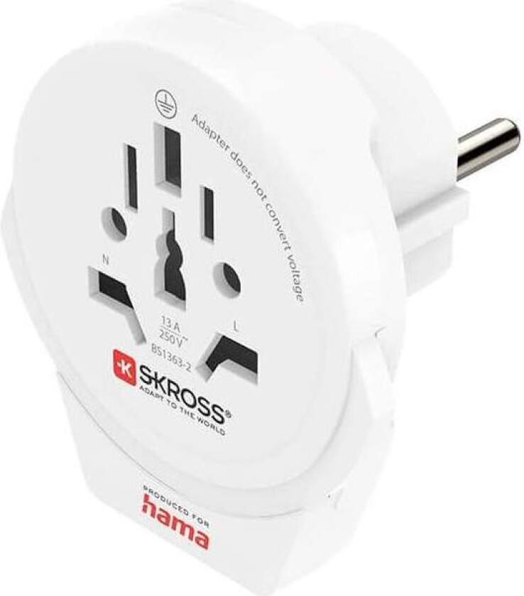 HAMA World Travel Adapter WORLD-EU