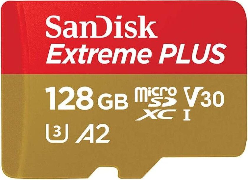 SANDISK MicroSDXC Extreme Plus 128GB 200MB/s A2 C10 V30 UHS-I