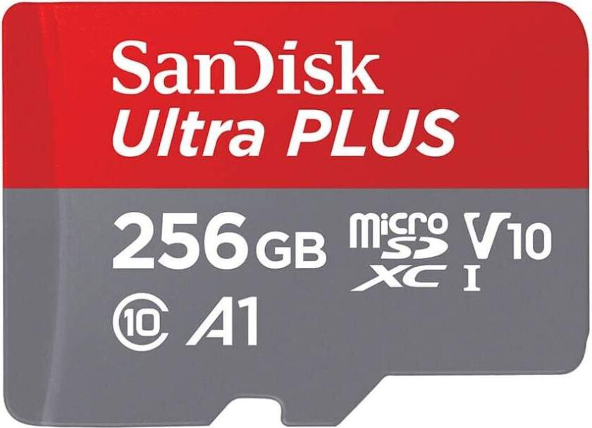 SANDISK MicroSDXC Ultra Plus 256GB 160MB/s A1 C10 UHS-1