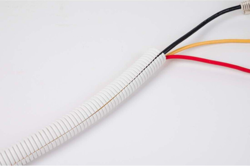 D-LINE Kabelkanal 32mm Slotted Hvit 1,1m