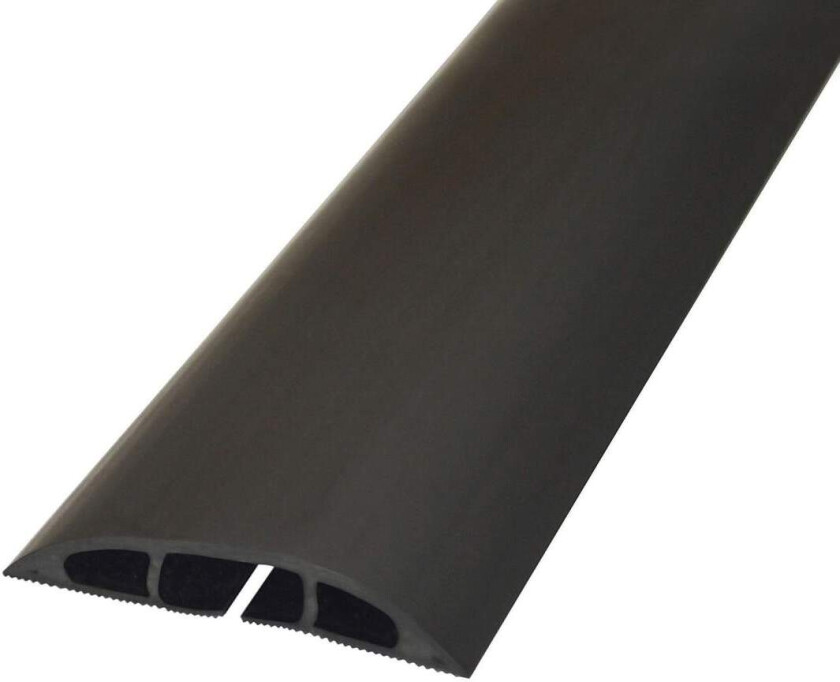D-LINE Kabelkanal Gulv PVC Sort 1,8m