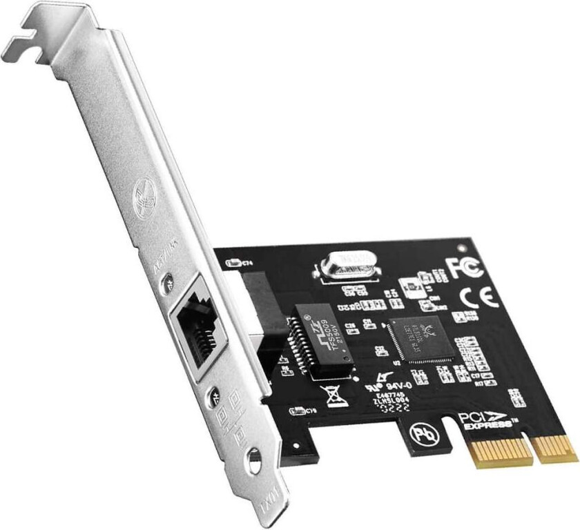 CUDY Adapter PCI-E PE25 2,5 Gigabit 1P Lavprofil