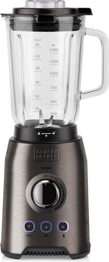 BLACK+DECKER Blender 1200W Børstet