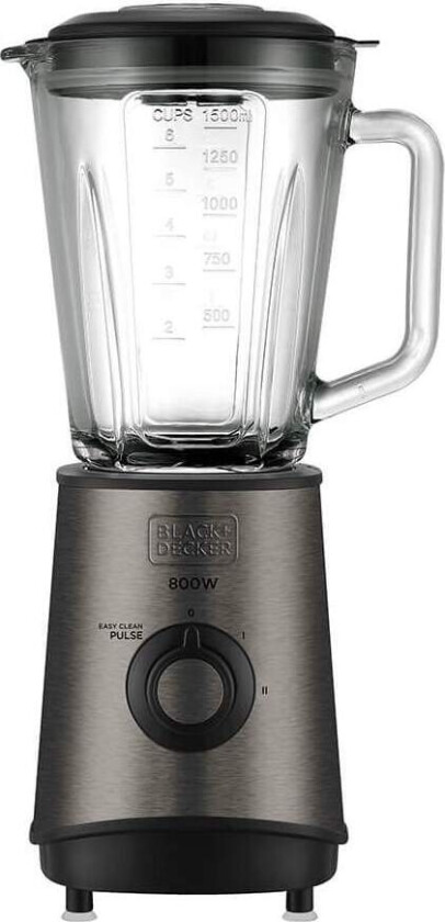 BLACK+DECKER Blender 800W Børstet