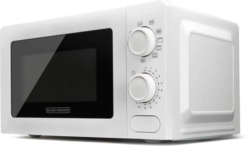 Mikrobølgeovn 700W Grill Hvit