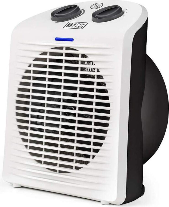 BLACK+DECKER Varmevifte 2000W IP21 Hvit