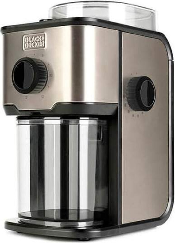 BLACK+DECKER Kaffekvern 150W Børstet
