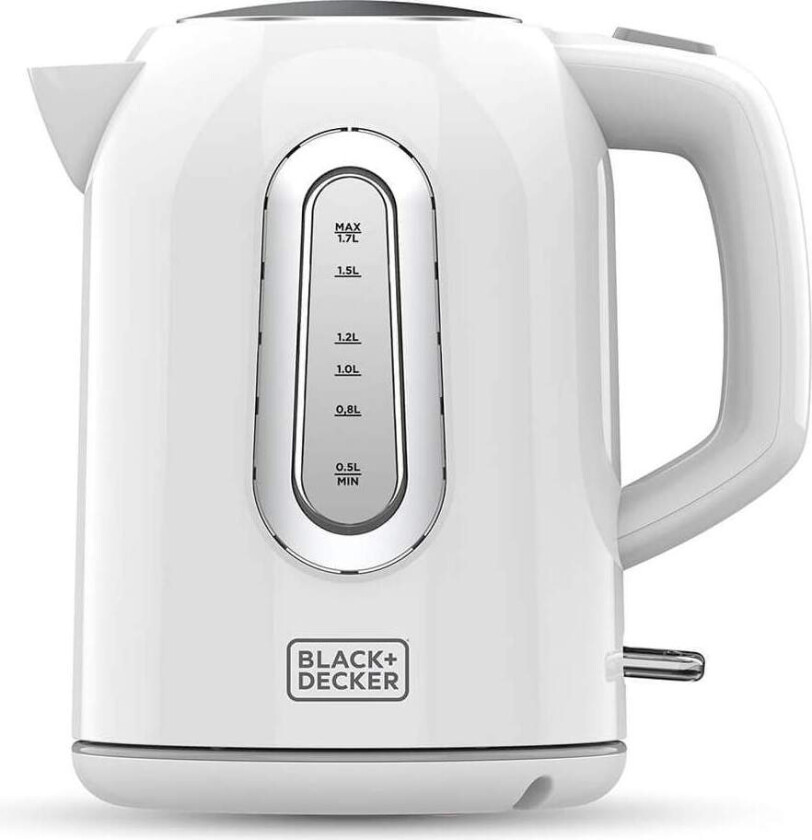 BLACK+DECKER Vannkoker 1,7L Hvit