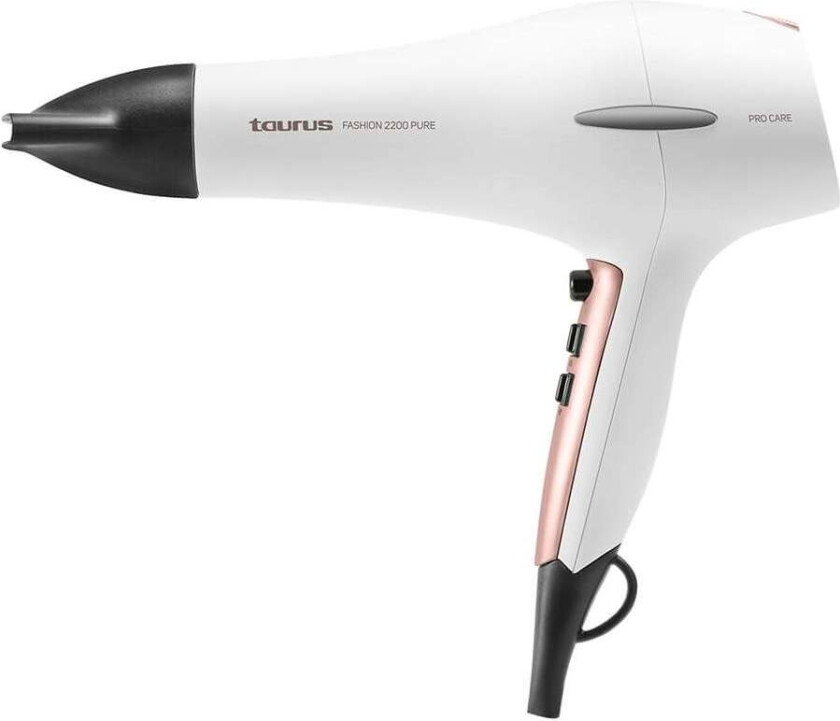 TAURUS Hårføner Mote 2200W Pure White