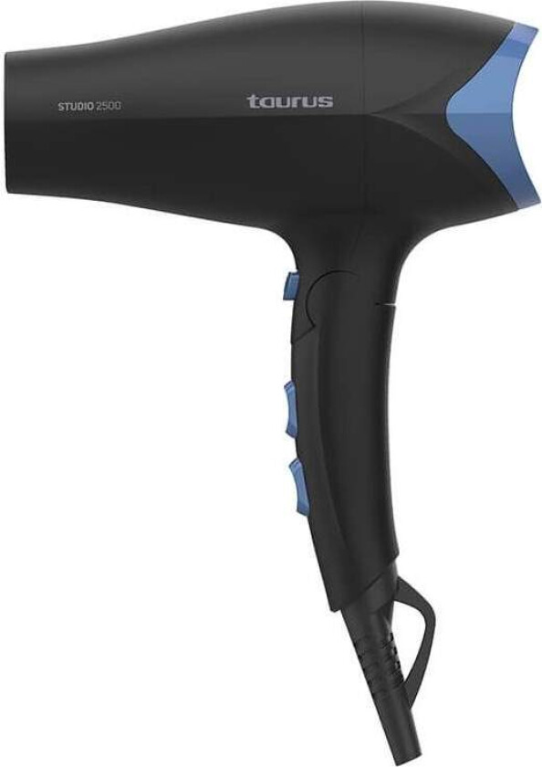 TAURUS Hårføner 2400W Studio 2500 Sort
