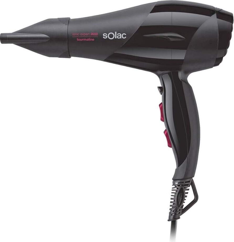 SOLAC Hårføner Expert 2600 Tourmaline