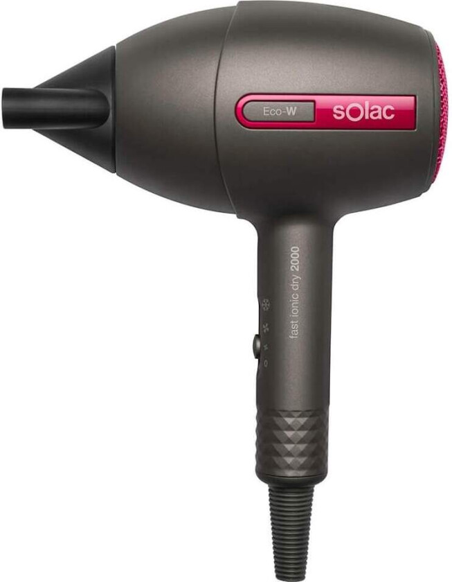 SOLAC Hårføner Fast Ionic Dry 2000