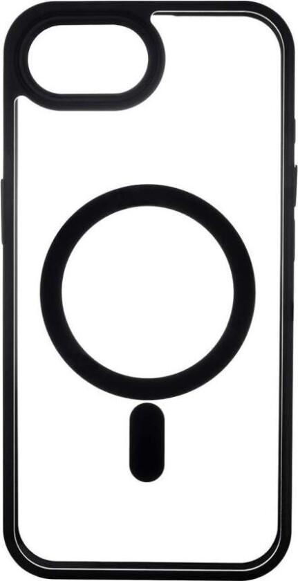 ONSALA Back Bumper Clear Case MagSerie iPhone 16e Black