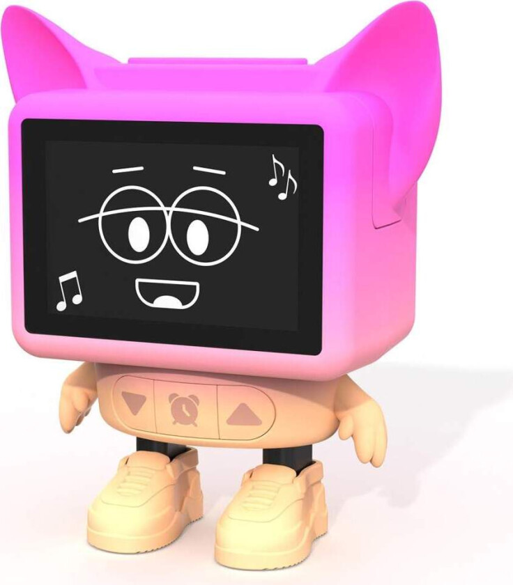 MOB Dansende Vekkerklokke Rosa