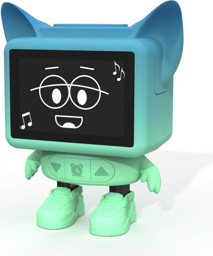 MOB Dansende Vekkerklokke Blå