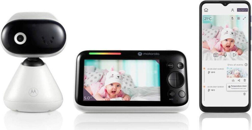 MOTOROLA Baby Monitor PIP1500 Koble til WIFI