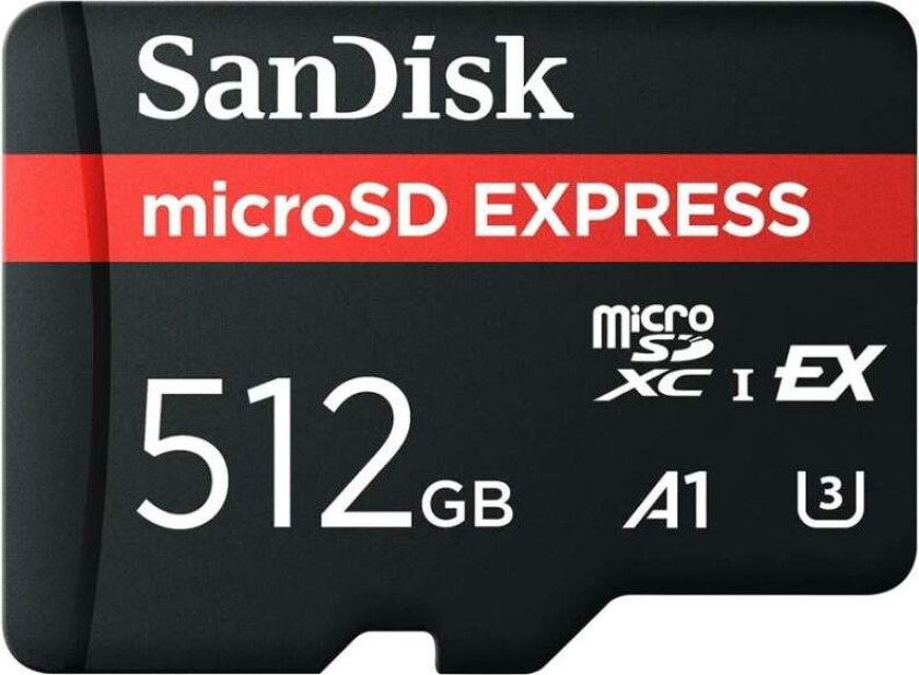 SANDISK MicroSD Card Express 512GB 880MB/s U3 C10