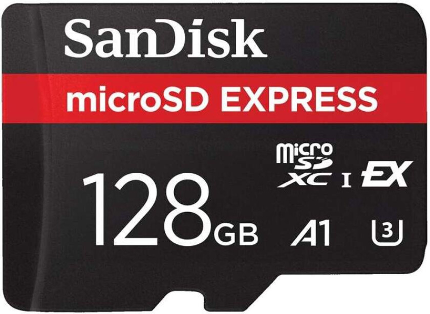 SANDISK MicroSD Card Express 128GB 880MB/s U3 C10