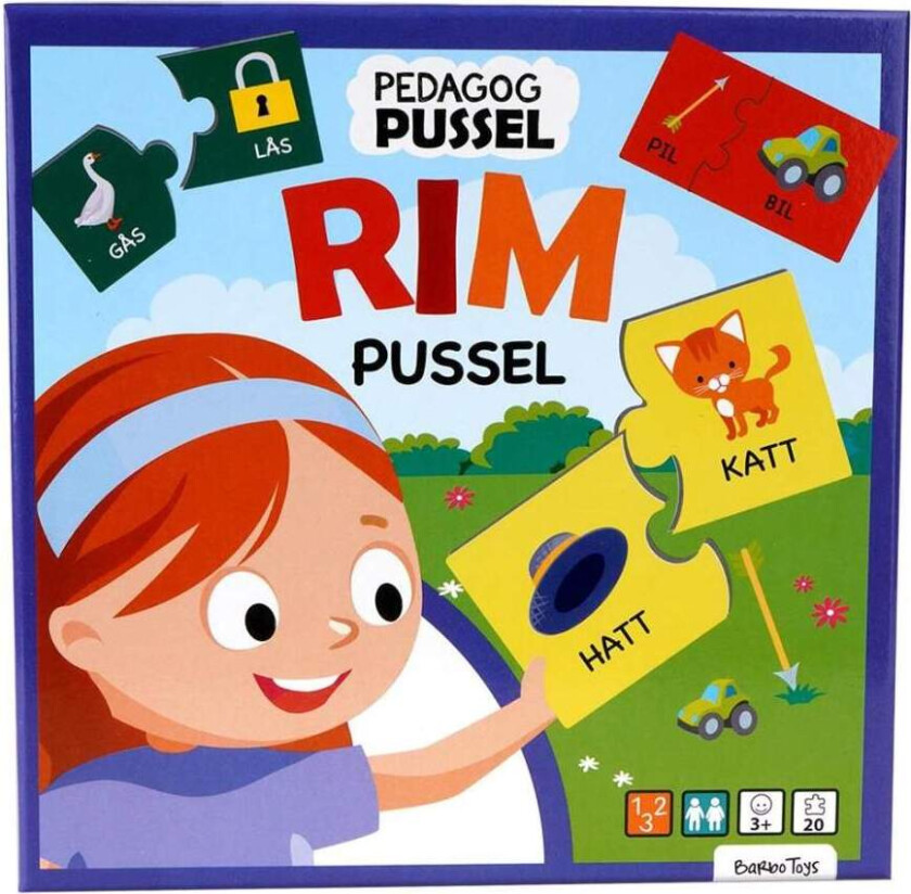 Barbo Educator Game Rhyme Puzzle (SE)