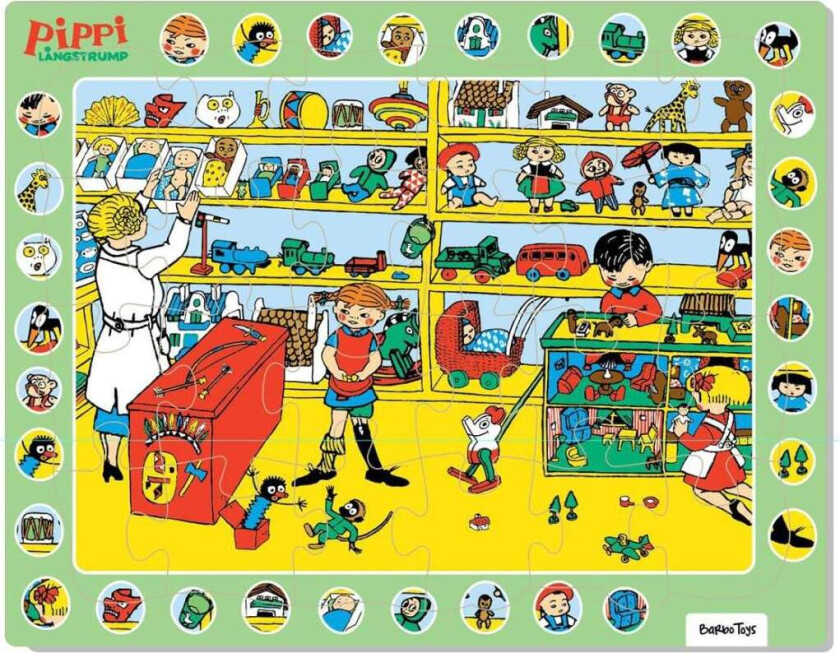 Innrammet Puslespill Thingfinder