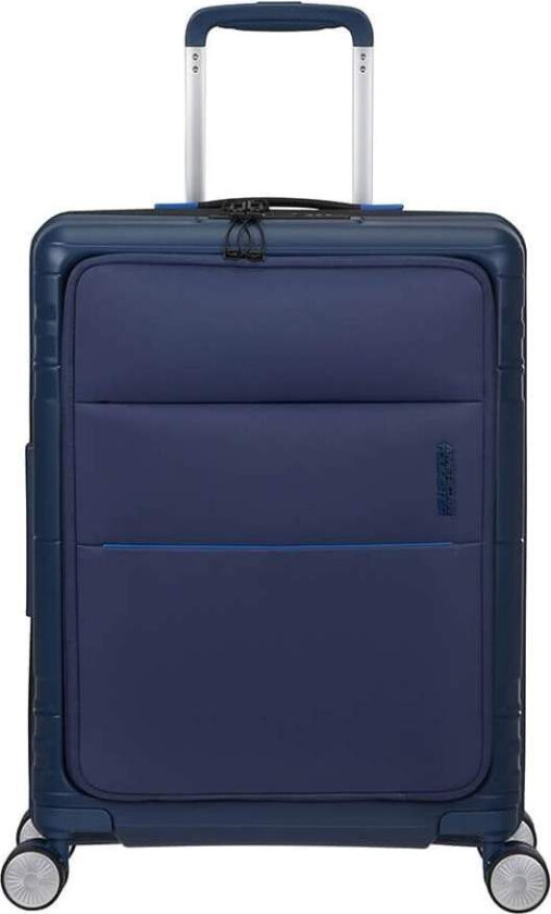 AMERICAN TOURISTER Hello Cabin Spinner 55 Front Pocket Navy