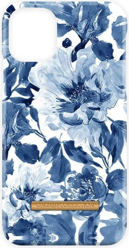 ONSALA COLLECTION Mobiltelefondeksel Soft Indigo Peony iPhone 11