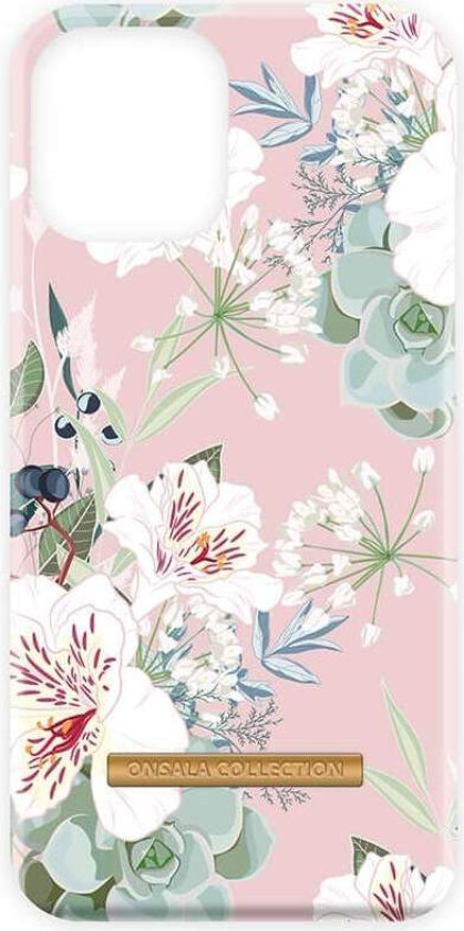 ONSALA COLLECTION Mobildeksel Soft Clove Flower iPhone 12 / 12 Pro