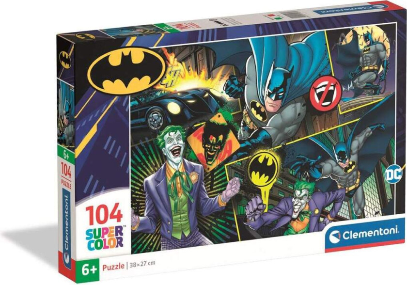 104 stk Puslespill Batman