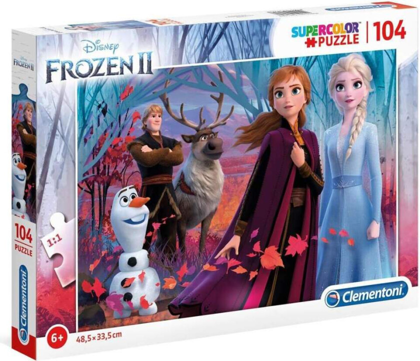 104 stk Puslespill Kids Fro