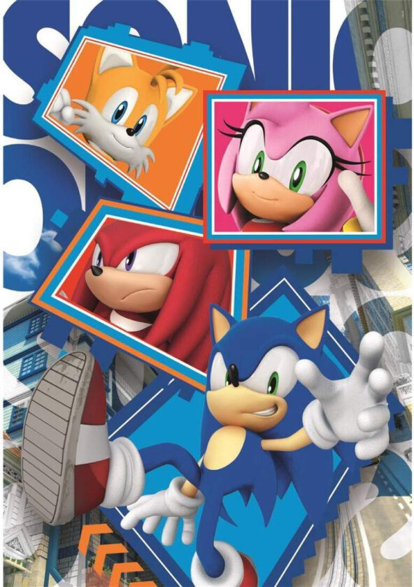 104 stk Puzzles Sonic