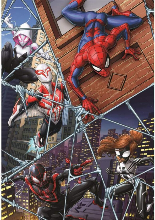 104 stk Puslespill Spider-Man