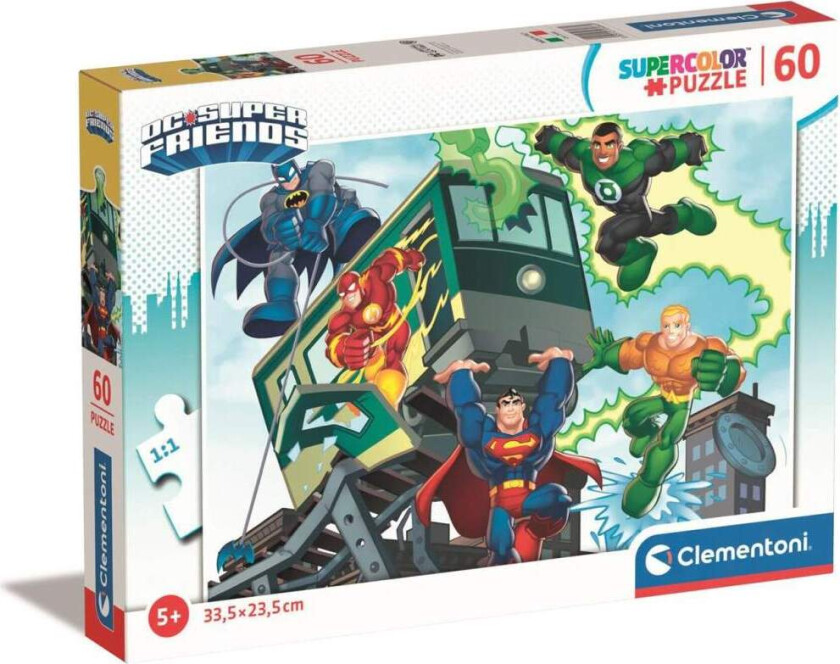 60 stk Puzzles Kids DC Comics